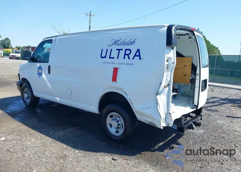 2024 Chevrolet Express Cargo Rwd 2500 Regular Wheelbase Wt from USA, damaged, VIN 1GCWGAFP6R1216135